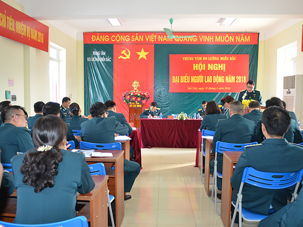 Trung tâm Đo lường miền Bắc tổ chức hội nghị đại biểu người lao động năm 2018