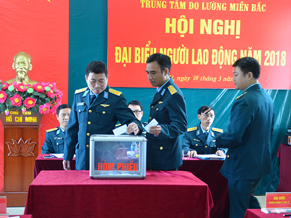 Trung tâm Đo lường miền Bắc tổ chức hội nghị đại biểu người lao động năm 2018