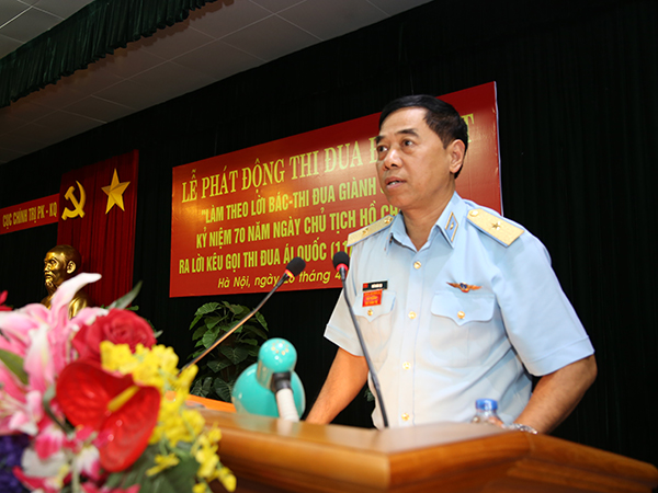 Các cơ quan, đơn vị trong Quân chủng Phòng không-Không quân phát động thi đua đặc biệt “Làm theo Lời Bác - Thi đua giành 3 nhất”