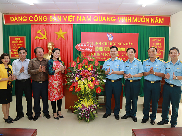 Chi hội Báo Phòng không - Không quân tổ chức Đại hội nhiệm kỳ 2018 - 2020