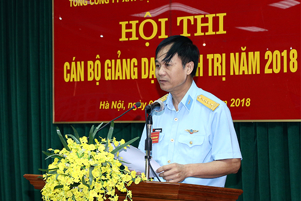Tổng công ty ACC tổ chức Hội thi cán bộ giảng dạy chính trị năm 2018