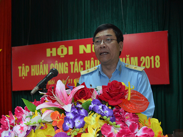 Cục Hậu cần Quân chủng Phòng không-Không quân tập huấn công tác hậu cần năm 2018