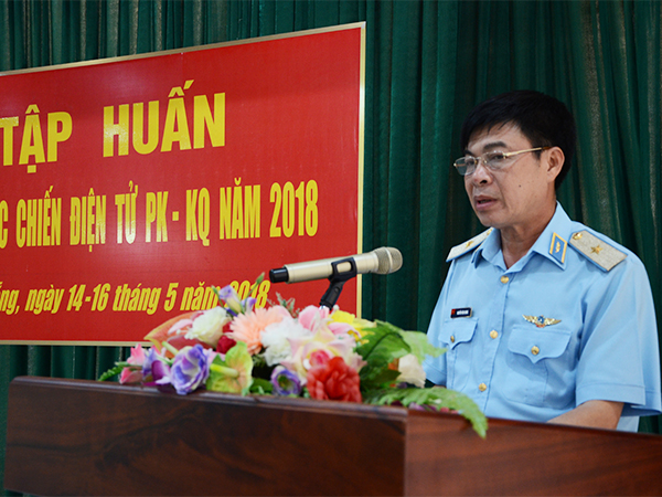 Quân chủng Phòng Không - Không quân tập huấn ngành Tác chiến điện tử năm 2018