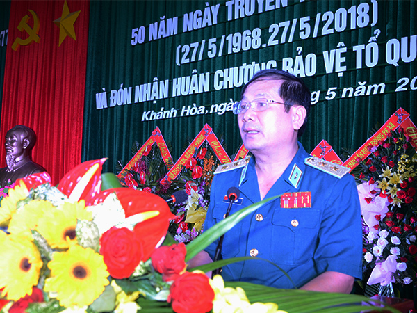 Sư đoàn Phòng không 377 kỷ niệm 50 năm ngày truyền thống và đón nhận Huân chương Bảo vệ Tổ quốc hạng Ba