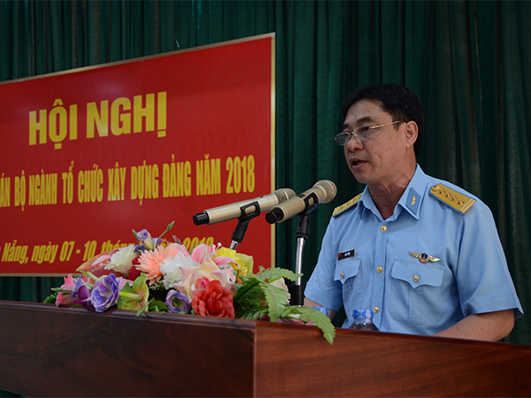 Quân chủng Phòng không - Không quân tập huấn cán bộ ngành tổ chức xây dựng Đảng năm 2018