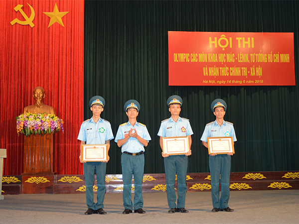 Học viện PK-KQ tổ chức Hội thi Olympic các môn khoa học Mác - Lênin, tư tưởng Hồ Chí Minh và nhận thức chính trị - xã hội năm 2018
