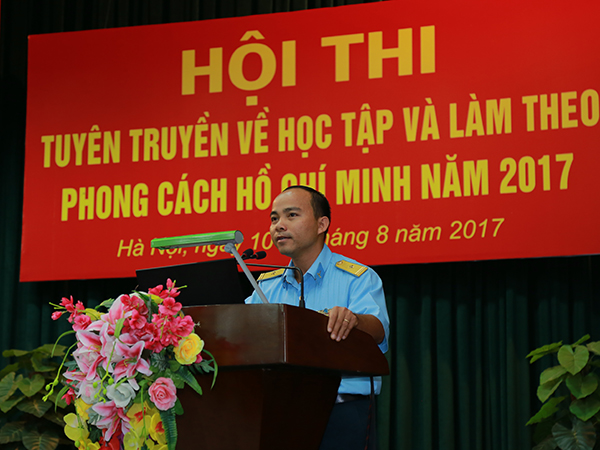 Trung tá Trương Công Pháp: Người cán bộ chính trị mẫu mực