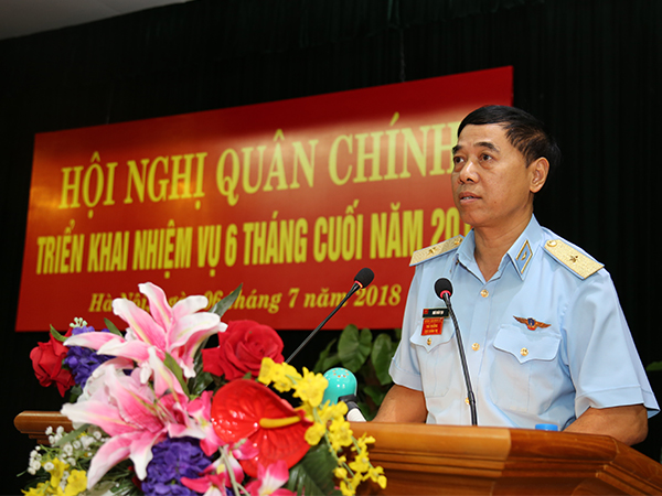 Cục Chính trị PK-KQ tổ chức Hội nghị quân chính triển khai nhiệm vụ 6 tháng cuối năm 2018