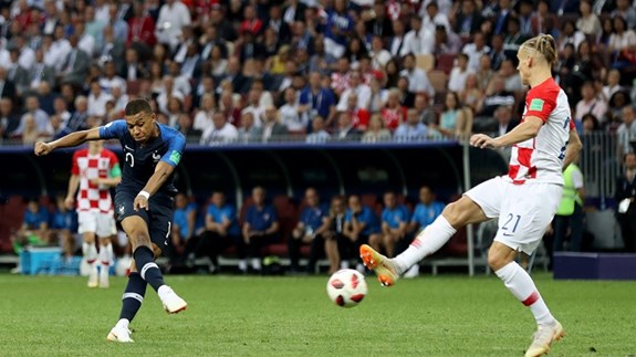 Thắng Croatia 4-2, đội tuyển Pháp vô địch World Cup 2018