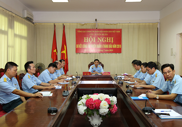 Cục Tuyên huấn tổ chức hội nghị sơ kết công tác tuyên huấn 6 tháng đầu năm 2018