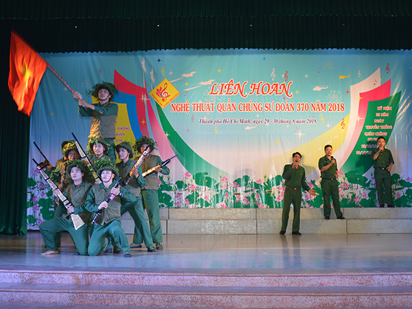 Sư đoàn 370 tổ chức Liên hoan văn nghệ quần chúng năm 2018