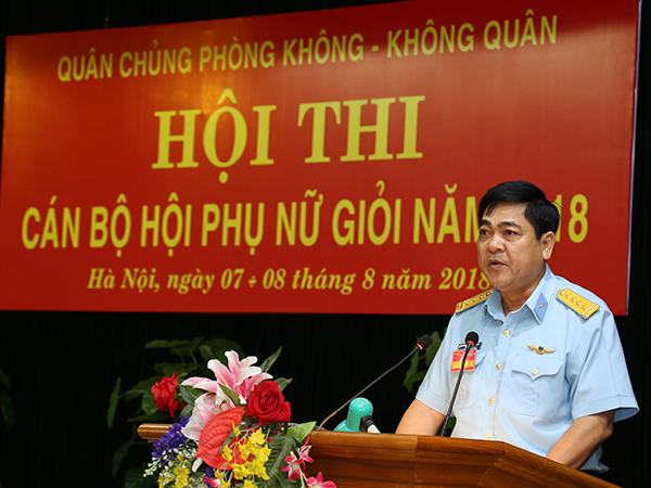 Quân chủng PK-KQ khai mạc Hội thi “Cán bộ hội phụ nữ giỏi năm 2018”
