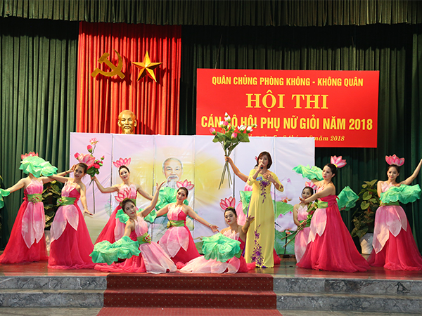 Quân chủng PK-KQ khai mạc Hội thi “Cán bộ hội phụ nữ giỏi năm 2018”