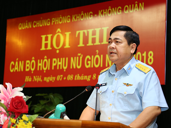 Quân chủng PK-KQ bế mạc Hội thi “Cán bộ hội phụ nữ giỏi năm 2018”