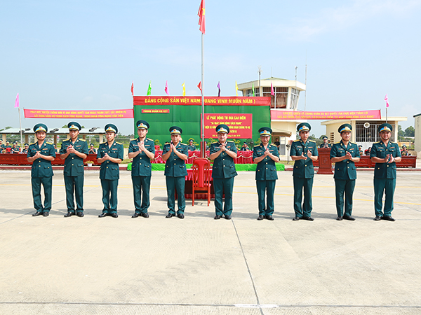 Trung đoàn 927 phát động thi đua cao điểm “55 ngày hành động cách mạng”