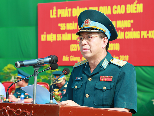 Trung đoàn 927 phát động thi đua cao điểm “55 ngày hành động cách mạng”