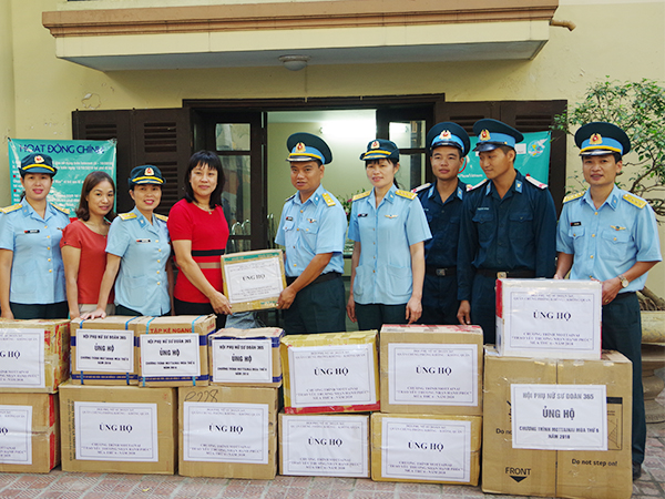 Sư đoàn 365 tích cực hưởng ứng Chương trình Mottainai “Trao yêu thương - Nhận hạnh phúc”