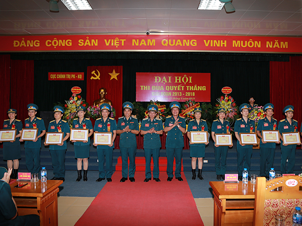 Cục Chính trị PK-KQ tổ chức Đại hội Thi đua Quyết thắng  giai đoạn 2013-2018