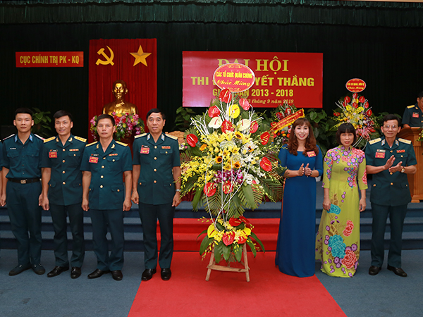 Cục Chính trị PK-KQ tổ chức Đại hội Thi đua Quyết thắng  giai đoạn 2013-2018