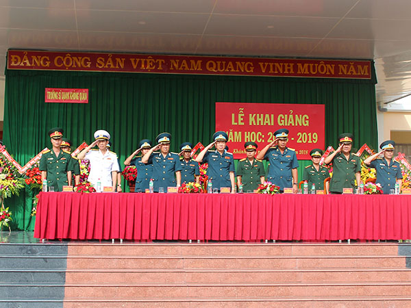 Trường Sĩ quan Không quân khai giảng năm học 2018-2019