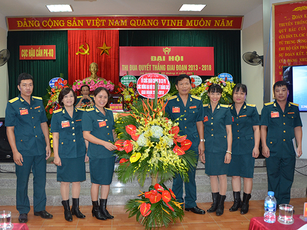 Cục Hậu cần PK-KQ tổ chức Đại hội Thi đua Quyết thắng giai đoạn 2013-2018