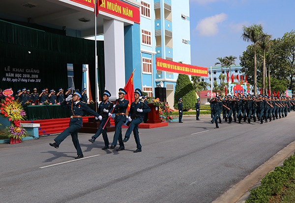 Các học viện, nhà trường trong Quân chủng PK-KQ khai giảng năm học 2018-2019