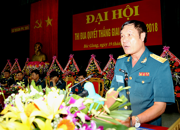 Sư đoàn 365 tổ chức Đại hội Thi đua Quyết thắng giai đoạn 2013-2018