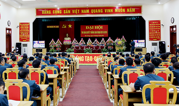 Sư đoàn 365 tổ chức Đại hội Thi đua Quyết thắng giai đoạn 2013-2018