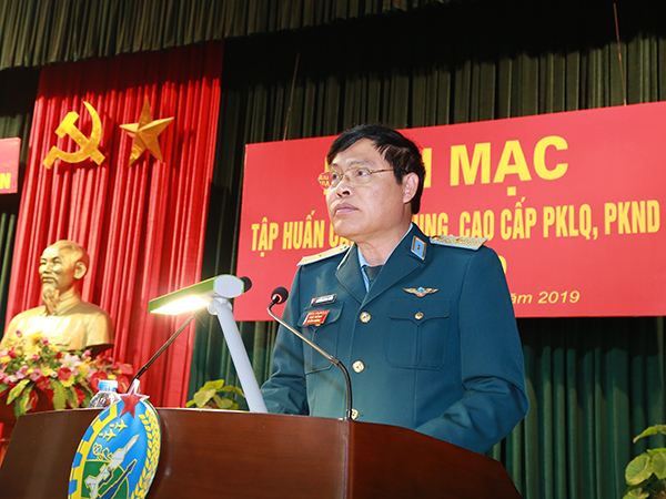 Cơ quan Chủ nhiệm Phòng không toàn quân tập huấn cán bộ trung, cao cấp PKLQ, PKND