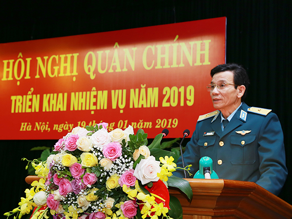 Cục Chính trị PK-KQ tổ chức Hội nghị quân chính triển khai nhiệm vụ năm 2019