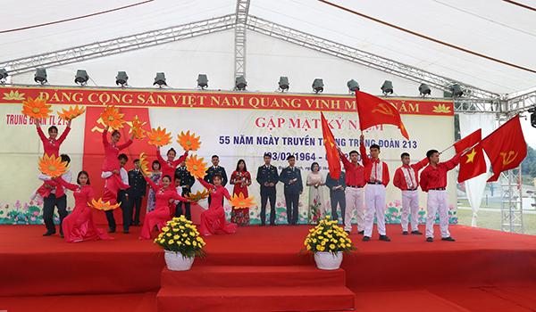 Trung đoàn Tên lửa 213 gặp mặt kỷ niệm 55 năm ngày truyền thống
