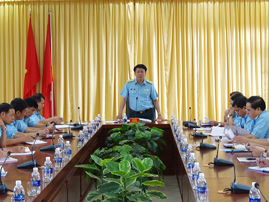 Quân chủng Phòng không - Không quân kiểm tra kết quả xây dựng đơn vị vững mạnh toàn diện tại Sư đoàn 372