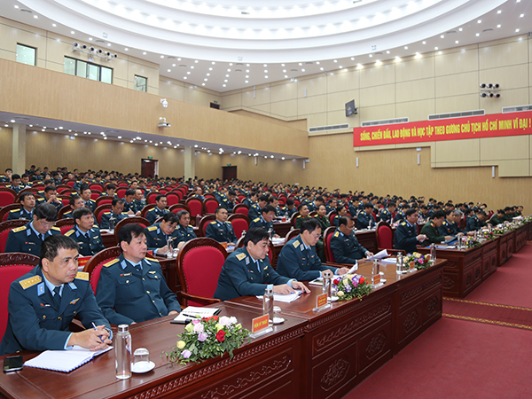 Tổng kết nhiệm vụ huấn luyện chiến đấu, bảo đảm an toàn bay và xây dựng đơn vị vững mạnh toàn diện “mẫu mực, tiêu biểu” năm 2019