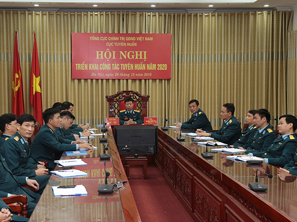 Hội nghị trực tuyến triển khai công tác Tuyên huấn năm 2020