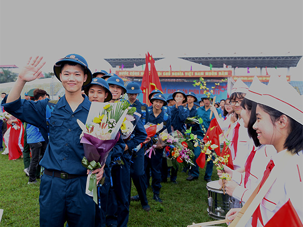 Các đơn vị trong Quân chủng PK-KQ tiếp nhận chiến sĩ mới năm 2019