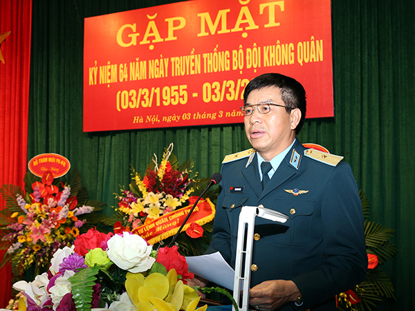 Gặp mặt nhân kỷ niệm 64 năm ngày truyền thống Bộ đội Không