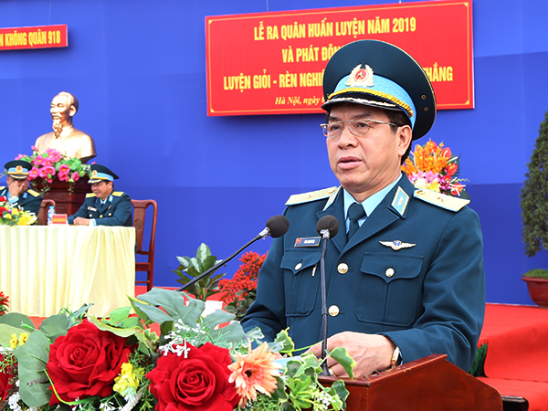 Các đơn vị trong Quân chủng PK-KQ đồng loạt ra quân huấn luyện năm 2019