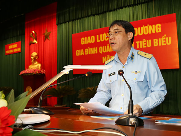 Quân chủng Phòng không - Không quân tổ chức giao lưu, biểu dương gia đình quân nhân tiêu biểu năm 2019