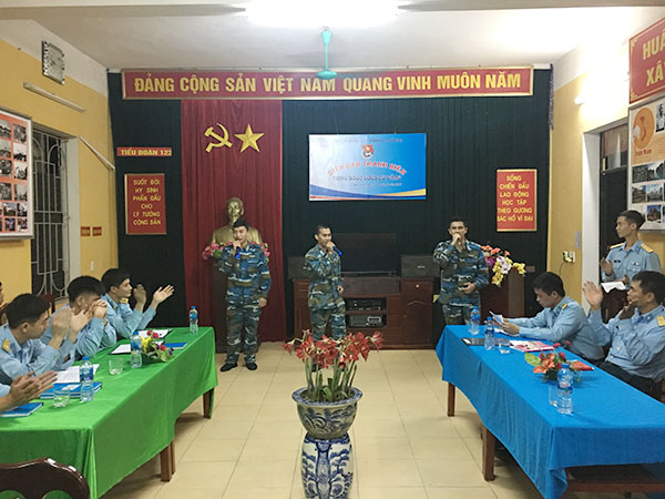 Liên Chi đoàn Tiểu đoàn 123 tổ chức Diễn đàn  “Vững bước dưới cờ Đảng”