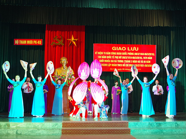 Bộ Tham mưu PK-KQ tổ chức gặp mặt, giao lưu thể thao nhân kỷ niệm 70 năm ngày truyền thống Công đoàn Quốc phòng
