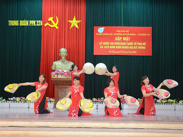 Các cơ quan, đơn vị trong Quân chủng Phòng không-Không quân tổ chức nhiều hoạt động nhân kỷ niệm ngày Quốc tế Phụ nữ