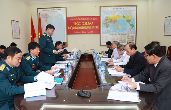 Hội thảo đề tài “Lịch sử Cục Phòng không Lục quân (1979-2019)”