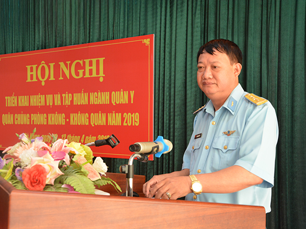 Quân chủng Phòng không-Không quân triển khai nhiệm vụ và tập huấn ngành Quân y năm 2019