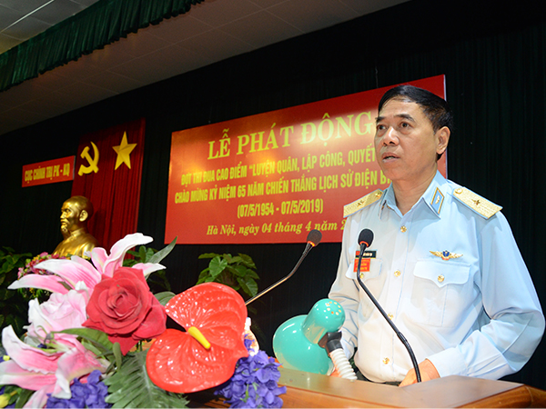 Các cơ quan, đơn vị trong Quân chủng PK-KQ phát động thi đua cao điểm “Luyện quân, lập công, quyết thắng”