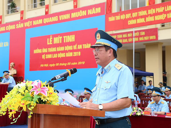 Nhà máy A34 mít tinh hưởng ứng “Tháng hành động về An toàn - Vệ sinh lao động năm 2019”