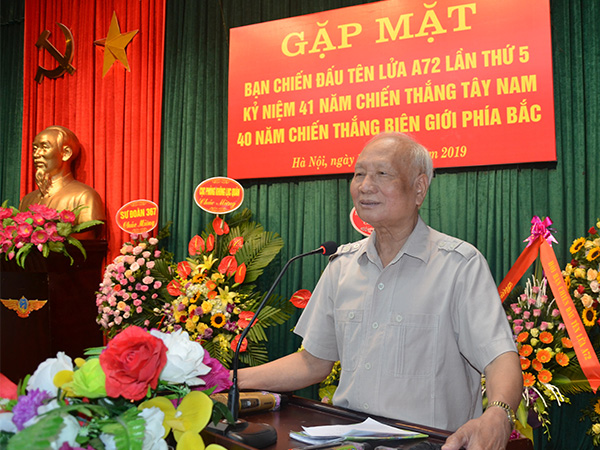 Hội Bạn chiến đấu Tên lửa A72 tổ chức gặp mặt truyền thống