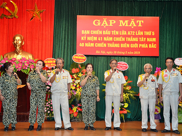 Hội Bạn chiến đấu Tên lửa A72 tổ chức gặp mặt truyền thống