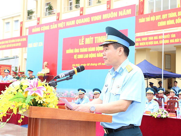 Nhà máy A34 mít tinh hưởng ứng “Tháng hành động về An toàn - Vệ sinh lao động năm 2019”