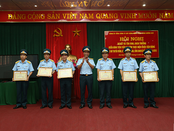 Tổng công ty ACC sơ kết 5 năm thực hiện Cuộc vận động “Phát huy truyền thống, cống hiến tài năng, xứng danh Bộ đội Cụ Hồ”