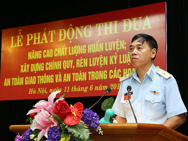 Các cơ quan, đơn vị trong Quân chủng Phòng không - Không quân phát động thi đua “Nhận thức đúng, trách nhiệm cao, hành động chuẩn”